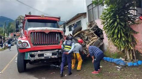 Choque Entre Una Volqueta Y Una Guala Deja Heridos En Piendam