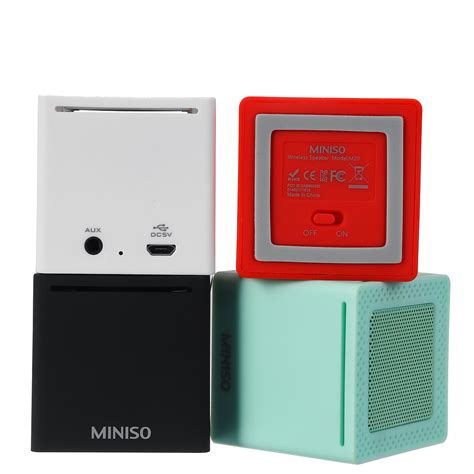 Miniso Rechargeable Mah Portable Bluetooth Speaker Mini Wireless