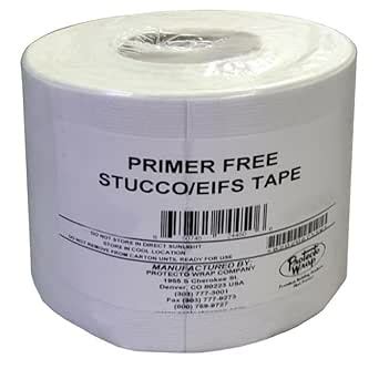 Protecto Wrap Primer Free Stucco/EIFS Tape 4"x75': Amazon.com: Tools ...