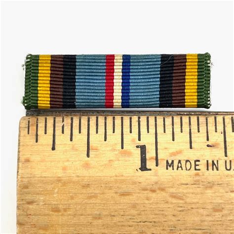 U S Military Armed Forces Expeditionary Ribbon Bar Ebay