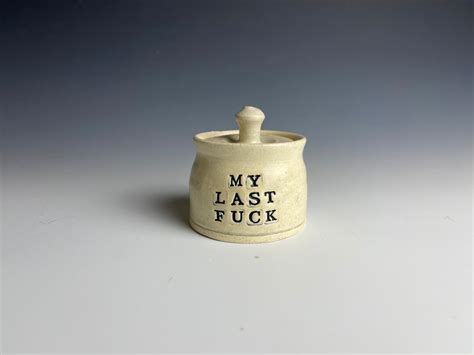 Tiny My Last Fuck Jar Etsy
