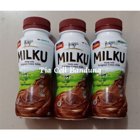 Jual Susu Milku Botol Netto Ml Shopee Indonesia