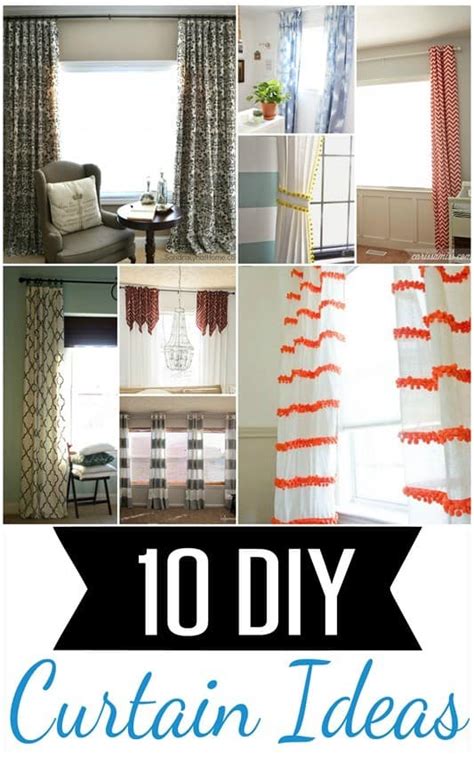 10 DIY Curtain Projects–Knock Off Style - KnockOffDecor.com