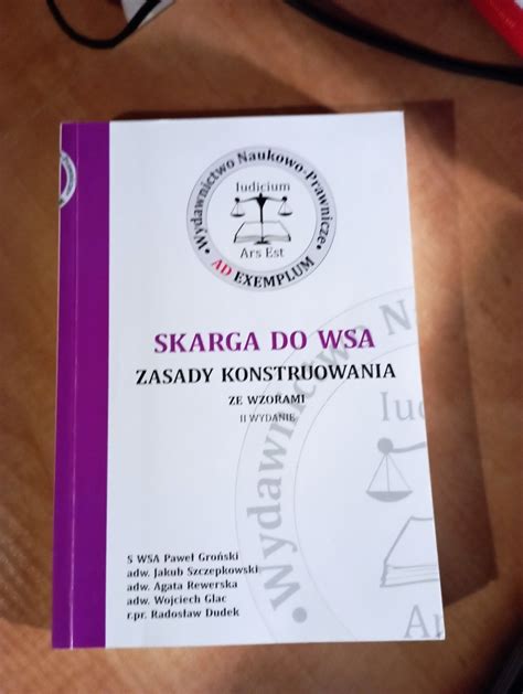 Skarga Do Wsa Zasady Konstruowania Ze Wzorami Konin Kup Teraz Na