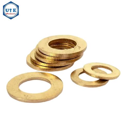 Bronze Copper Brass Flat Washer DIN9021 DIN125A Standard For M3 To M24