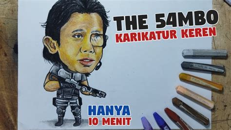 Viral Cara Menggambar Karikatur Ferdy Sambo Youtube