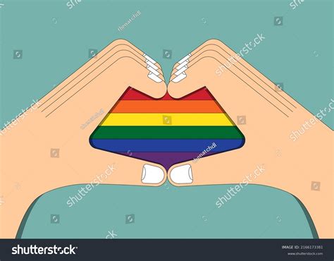 Lgbtq Community Pride Month Poster Design Stock Vector Royalty Free