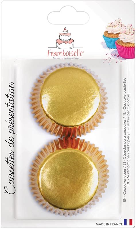 Framboiselle Lot De Caissettes Cupcakes Muffins Dor Es