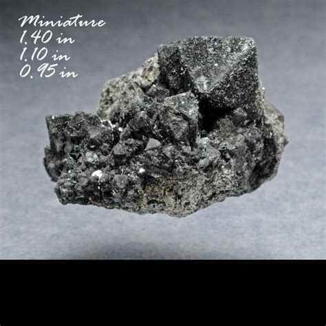 BOOK SPECIMEN Very Rare Magnetite Crystal Cluster With Specular