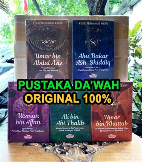 Jual Serial 5 Khalifah Rasulullah 1 Paket 5 Buku Abu Bakar Ash Shidiq