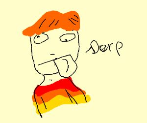 derp face - Drawception