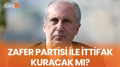 Zafer Partisi ile ittifak kuracak mı Muharrem İnce Kocaeli de