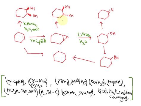 SOLVED Identify The Reagents Needed To Carry Out Each Transformation