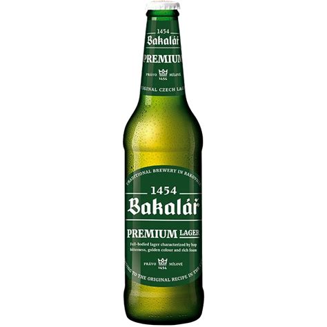 Пиво Bakalar Premium Lager светлое 4.9% 0.5 л купить в Киеве, Украине ...
