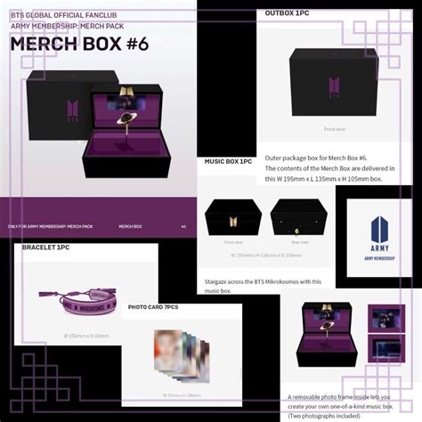 BTS Merch Box 6 Mikrokosmosオルゴールボックス blog knak jp