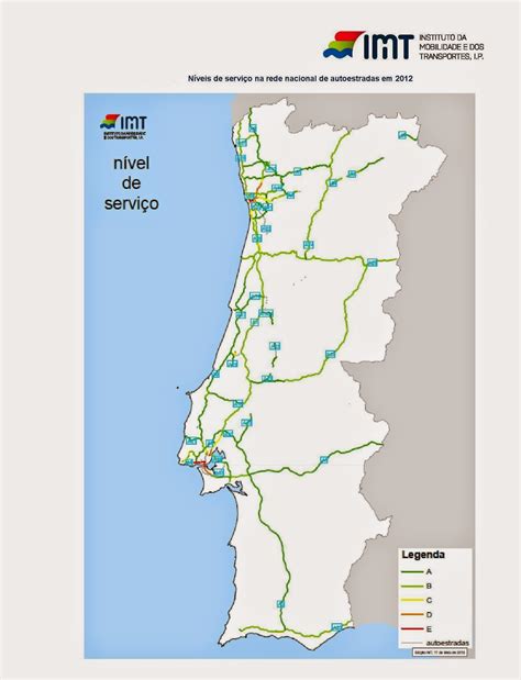 Auto Estradas De Portugal Mapa Mapa