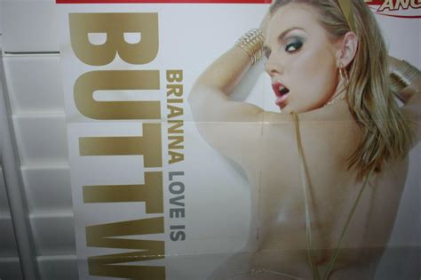 Brianna Love Is Buttwoman Movie Poster X Photo Adult Porn Star Booty Rare