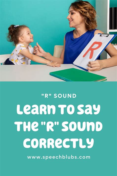 R Sound Articulation Therapy A Guide For Parents Artofit