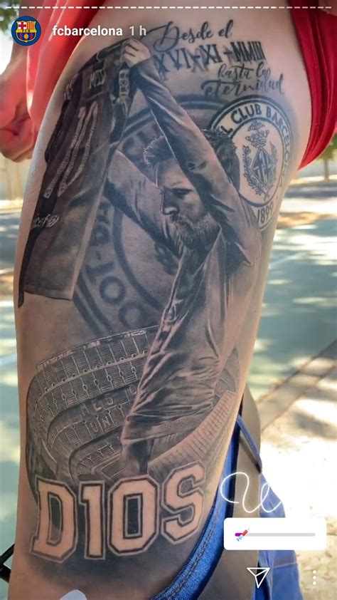 Que Tattoo Tatuagem Messi Boas Ideias Para Tatuagem Ideias De Tatuagens