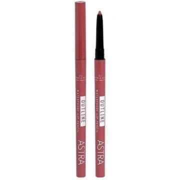 Astra Lip Pencil Waterproof Outline Fierce Nuit