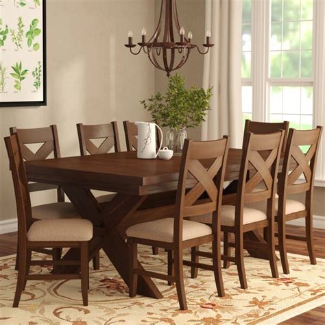 Laurel Foundry Modern Farmhouse Isabell 9 Piece Dining Set And Reviews