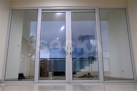Jual Pintu Sliding 2 Daun Kaca Upvc