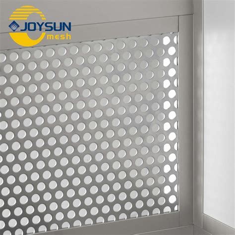 Stainless Steel Perforated Sheet Metal Mm Mm Round Hole