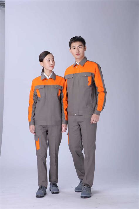 Long Sleeve Workers Uniform Set - YWGarment