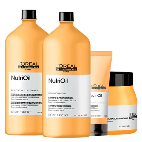 Kit L Or Al Professionnel Serie Expert Nutrioil Shampoo Ml