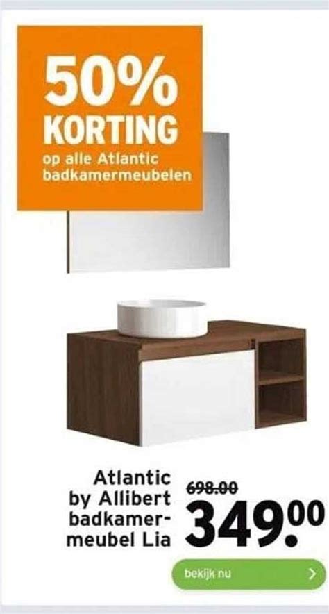 Atlantic By Allibert Badkamermeubel Lia Aanbieding Bij GAMMA 1Folders Nl