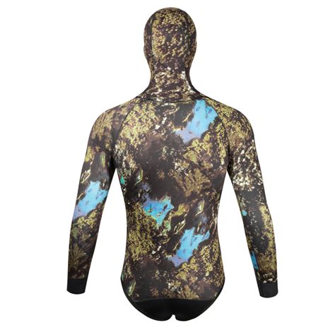 Divestar Custom Logo Camouflage Men Women Camo Spearfishing Wet Suit