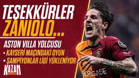 G Le G Le Zaniolo Aston Villa Dan Milyon Euro Kayserispor Ma