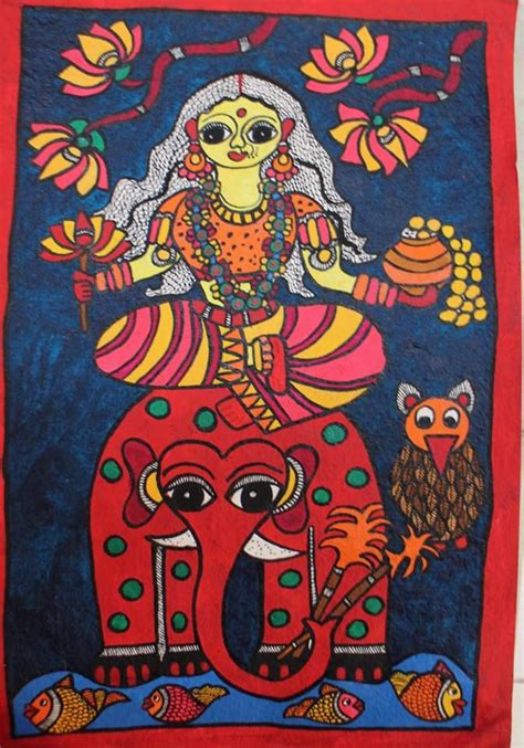 Pin On Madhubani Indian Folk Art Madhubani Painting Phad Painting