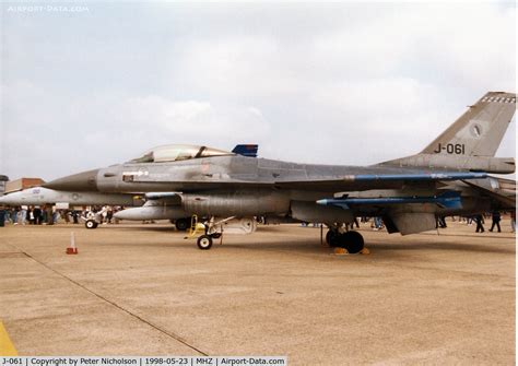 Aircraft J 061 Fokker F 16AM Fighting Falcon C N 6D 144 Photo By