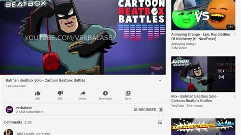 Batman Beatbox Battle YouTube