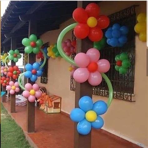 Hermosas Ideas De Decoraciones Para Fiestas Infantiles Con Globos