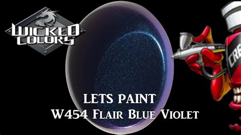 Lets Paint W Flair Blue Violet Youtube