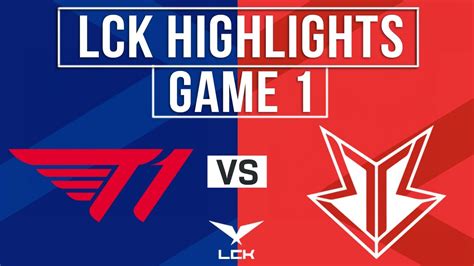 T1 Vs BRO Highlights Game 1 LCK 2024 Spring T1 Vs OKSavingsBank