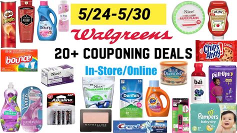 Walgreens Couponing Deals This Week 5 24 5 30 All Digital Couponing