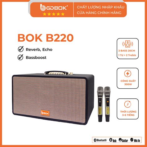 Loa Karaoke Xách Tay BOK B 220 Ha Linh Audio