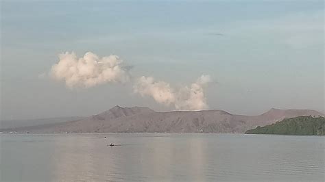 Taal Volcano Update Today October Taalvolcano Youtube