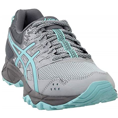 Asics Asics Womens Gel Sonoma 3 Trail Runner Mid Greyaqua Splash