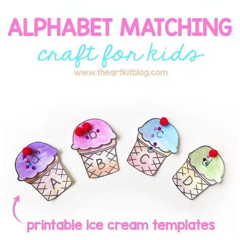 Ice Cream Cone Number Match Up Printable Cards Free Printable Pack