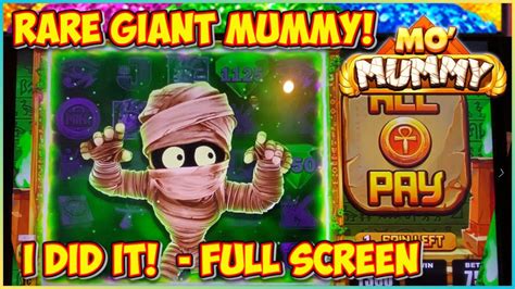 Mo Mummy Rare Full Screen Mummy Slot Machine X Aristocrat