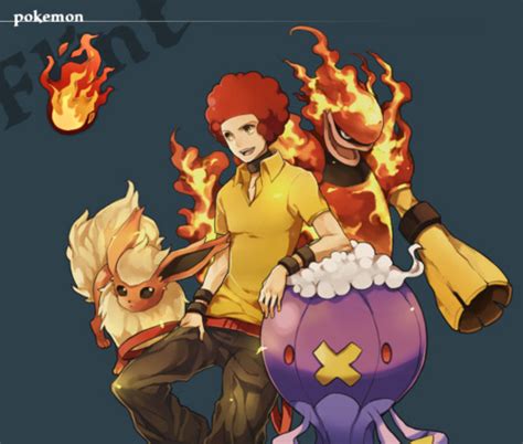 Flint - Pokemon Flint Fan Art (34188384) - Fanpop