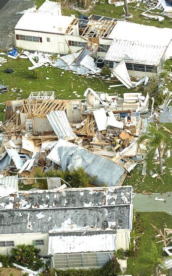 Homes Were Destroyed By Hurricane Charley Editorial Stock Photo Stock