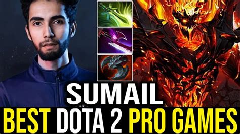 Sumail Shadow Fiend Mid Dota Pro Gameplay Learn Top Dota Youtube