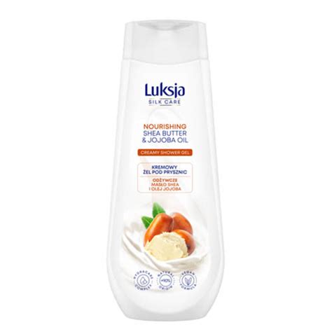 Luksja Silk Care Kremowy El Pod Prysznic Mas O Shea I Olej Jojoba