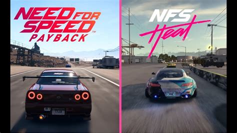 Need For Speed Heat 2019 Vs Payback 2017 Graphics Comparison