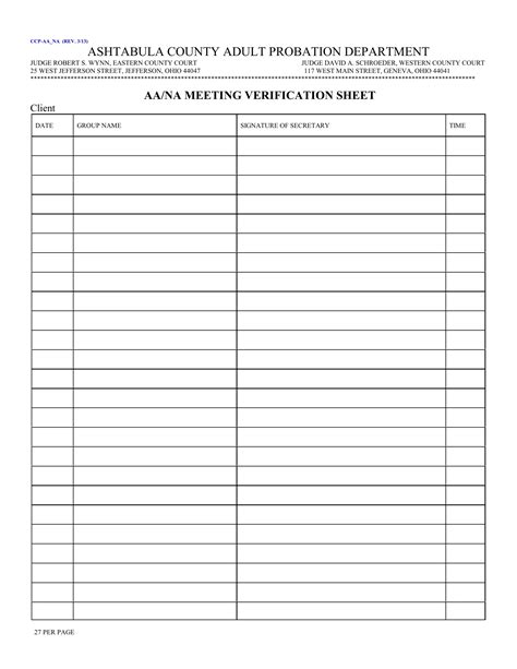 Na Meeting Sheet Form Fill Out Printable PDF Forms Online